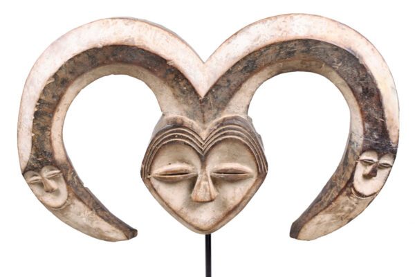Mask - Wood - Kwele - Gabon