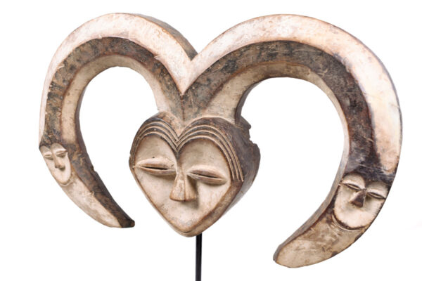 Mask - Wood - Kwele - Gabon