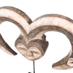 Mask - Wood - Kwele - Gabon