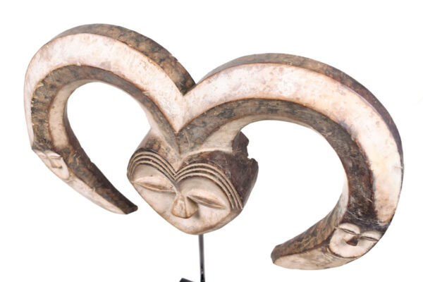 Mask - Wood - Kwele - Gabon