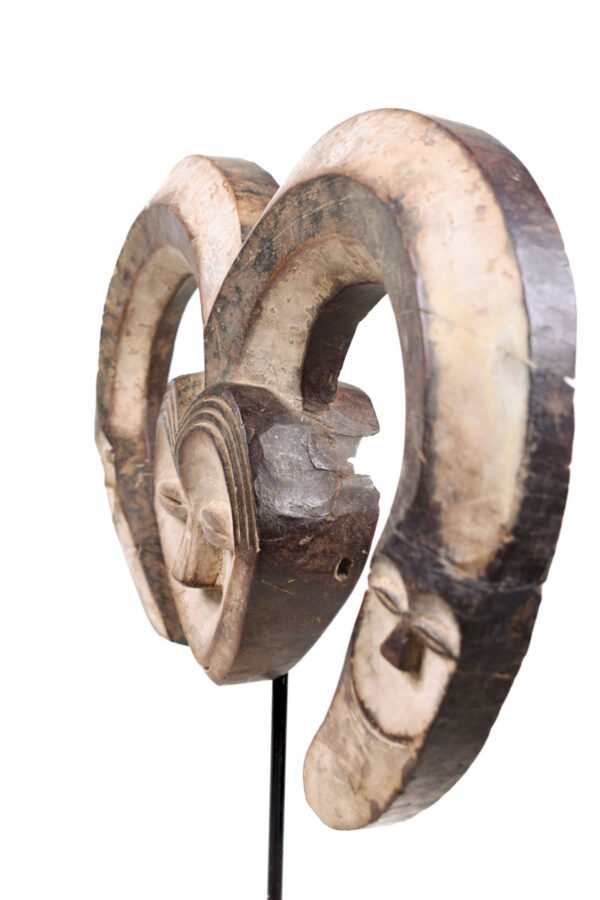 Mask - Wood - Kwele - Gabon