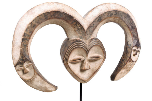 Mask - Wood - Kwele - Gabon