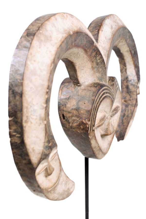 Mask - Wood - Kwele - Gabon