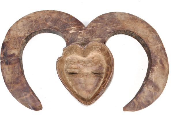 Mask - Wood - Kwele - Gabon