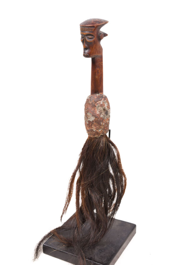 Fly whisk - Wood - Kuba, Ndengese - DR Congo
