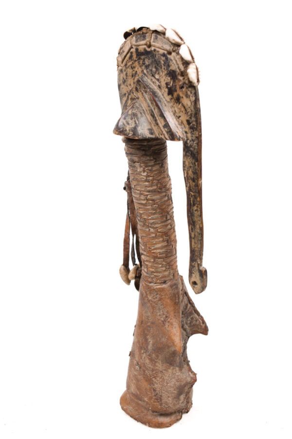 Fertility Doll - Wood, Leather - Mossi - Burkina Faso