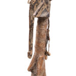 Fertility Doll - Wood, Leather - Mossi - Burkina Faso