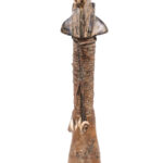 Fertility Doll - Wood, Leather - Mossi - Burkina Faso