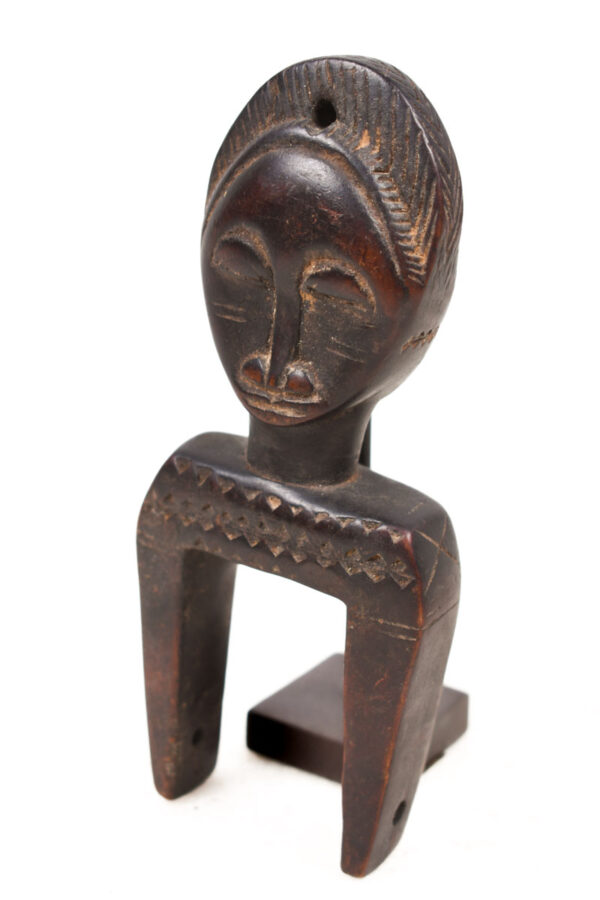 Pulley - Baule - Wood - Ivory Coast