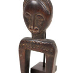 Pulley - Baule - Wood - Ivory Coast