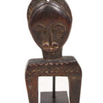 Pulley - Baule - Wood - Ivory Coast