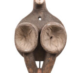 Blacksmith Bellow`s - Wood - Leather - Punu - Gabon