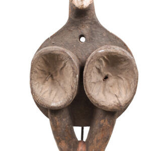 Blacksmith Bellow`s - Wood - Leather - Punu - Gabon
