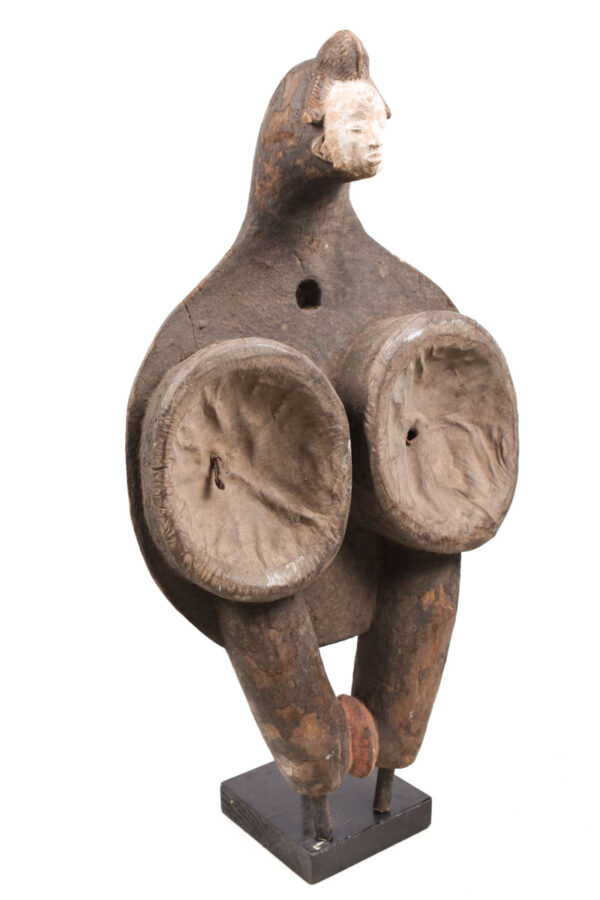 Blacksmith Bellow`s - Wood - Leather - Punu - Gabon