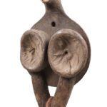 Blacksmith Bellow`s - Wood - Leather - Punu - Gabon