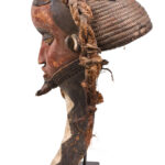 Long bearded mask - Wood - Mbuya Kiwoyo Muyombo - Pende - DR Congo