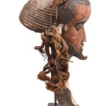 Long bearded mask - Wood - Mbuya Kiwoyo Muyombo - Pende - DR Congo