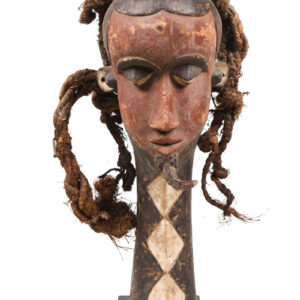 Long bearded mask - Wood - Mbuya Kiwoyo Muyombo - Pende - DR Congo