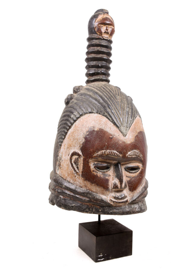 Helmet Mask - Wood - Mende - Sierra Leone
