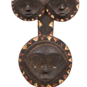 Sun mask - Wood - Eket - Nigeria