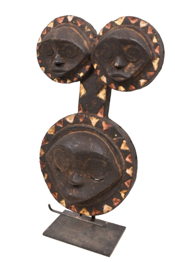 Sun mask - Wood - Eket - Nigeria