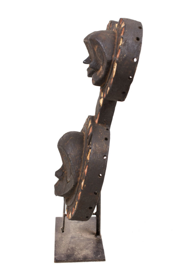 Sun mask - Wood - Eket - Nigeria