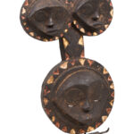 Sun mask - Wood - Eket - Nigeria