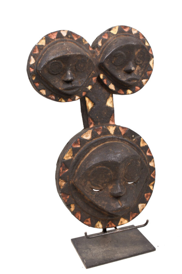 Sun mask - Wood - Eket - Nigeria