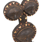Sun mask - Wood - Eket - Nigeria
