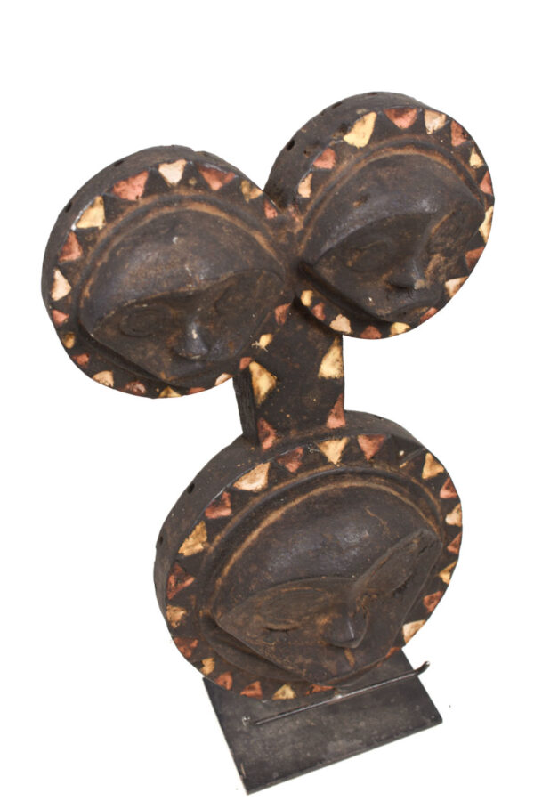 Sun mask - Wood - Eket - Nigeria