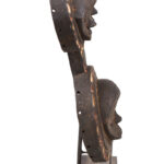 Sun mask - Wood - Eket - Nigeria
