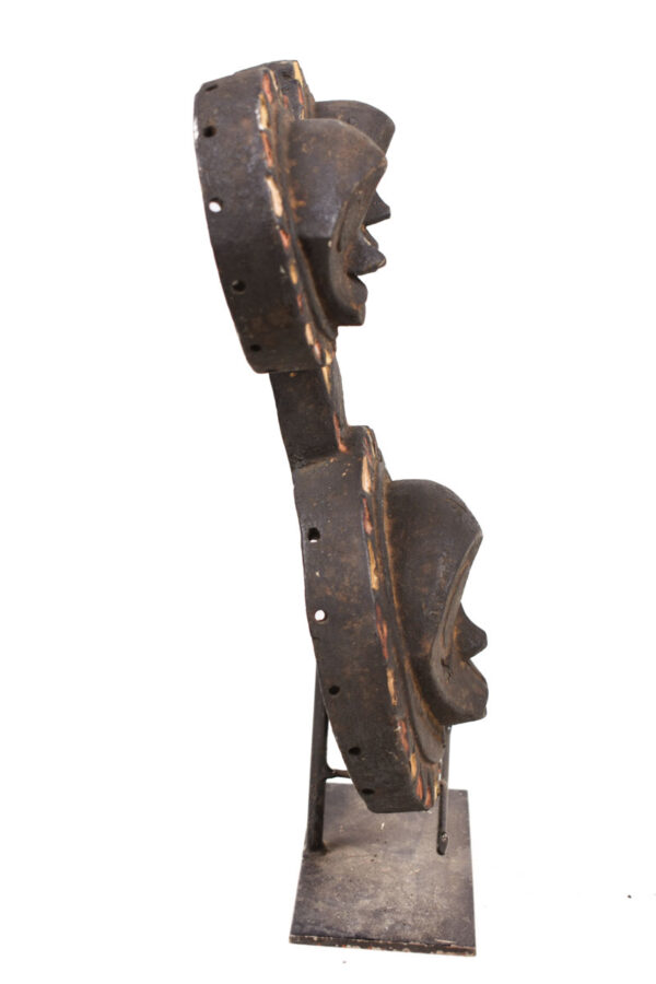 Sun mask - Wood - Eket - Nigeria