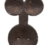 Sun mask - Wood - Eket - Nigeria