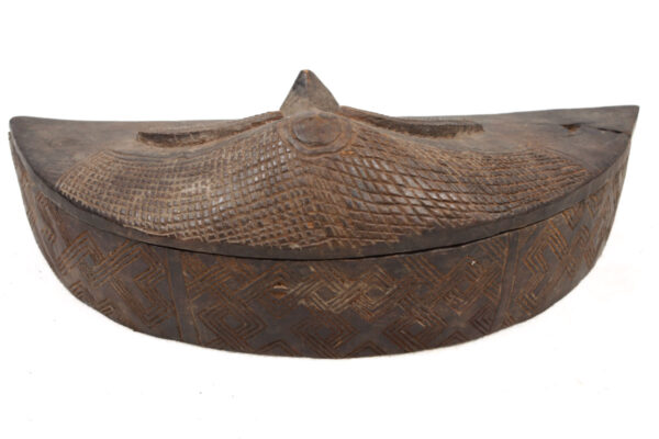 Tukula box - Wood - Kuba - Congo DRC