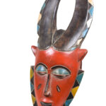Dance mask - Wood - Yaure - Ivory Coast