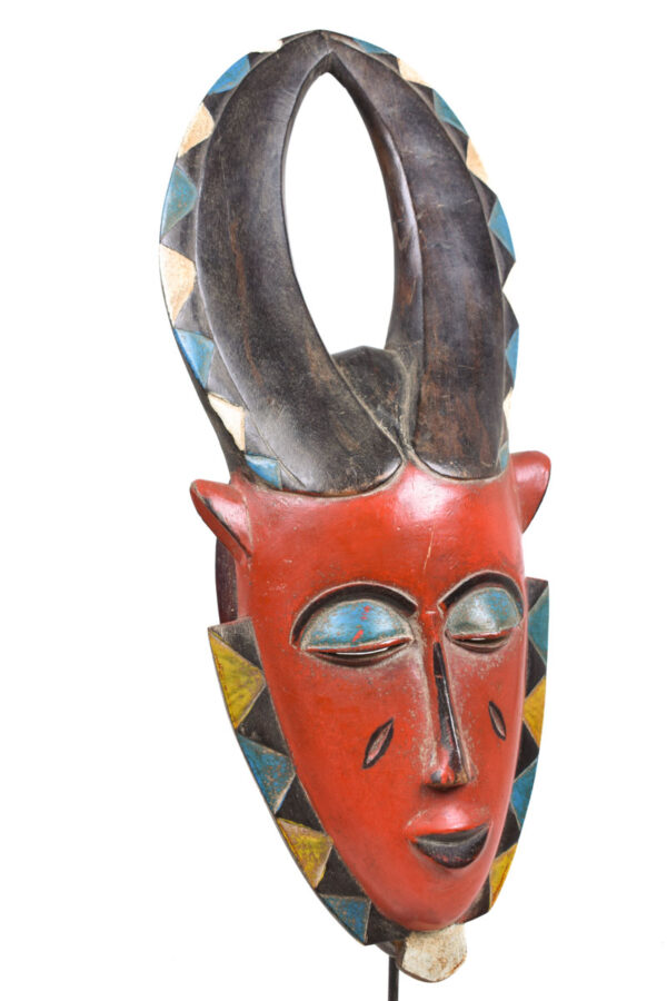 Dance mask - Wood - Yaure - Ivory Coast