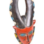 Dance mask - Wood - Yaure - Ivory Coast