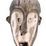 Helmet mask - Wood - Ngongtang - Fang - Gabon