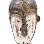 Helmet mask - Wood - Ngongtang - Fang - Gabon