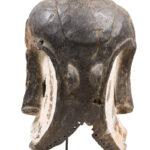 Helmet mask - Wood - Ngongtang - Fang - Gabon