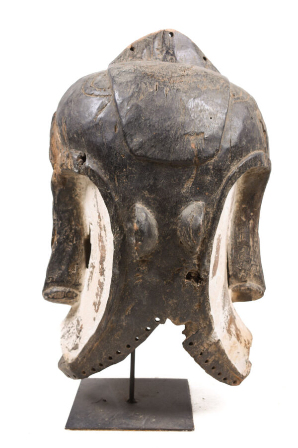 Helmet mask - Wood - Ngongtang - Fang - Gabon