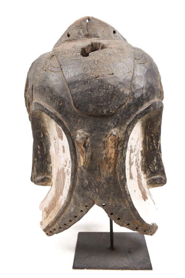 Helmet mask - Wood - Ngongtang - Fang - Gabon