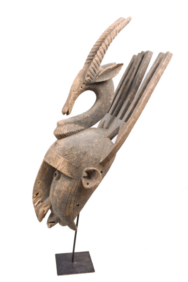 Ntomo mask - Wood - Bambara - Mali