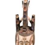 Mask - Wood - Agbogho Mmwo - Igbo / Ibo - Nigeria