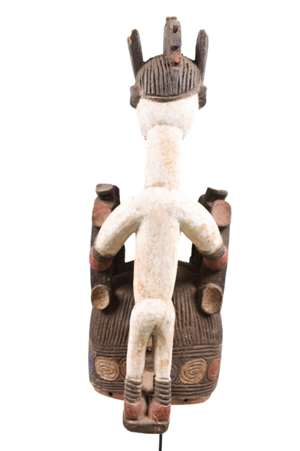 Mask - Wood - Agbogho Mmwo - Igbo / Ibo - Nigeria