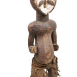 Ancestor figure - Wood - Kwele - Gabon