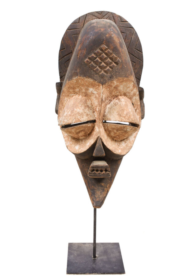 Face Mask - Wood - Mbagani - Congo