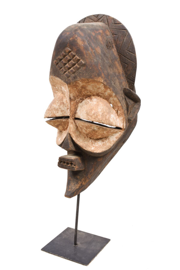 Face Mask - Wood - Mbagani - Congo