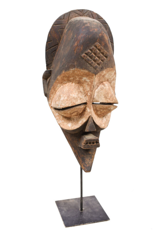 Face Mask - Wood - Mbagani - Congo