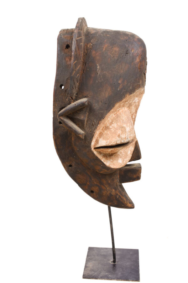 Face Mask - Wood - Mbagani - Congo